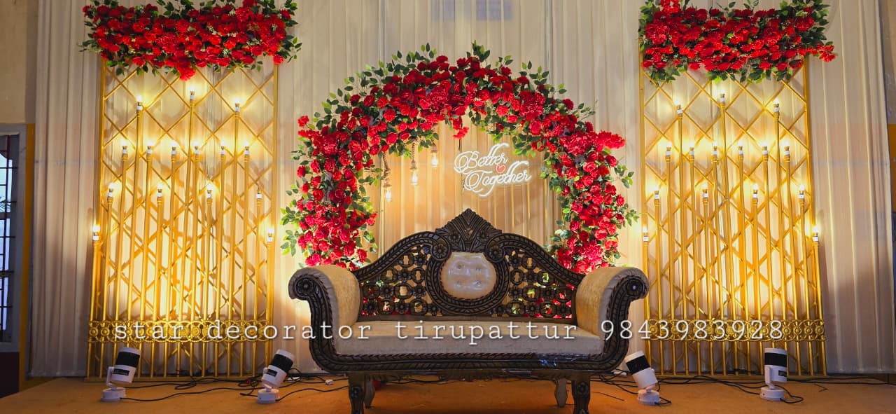 Engagement entrance styling