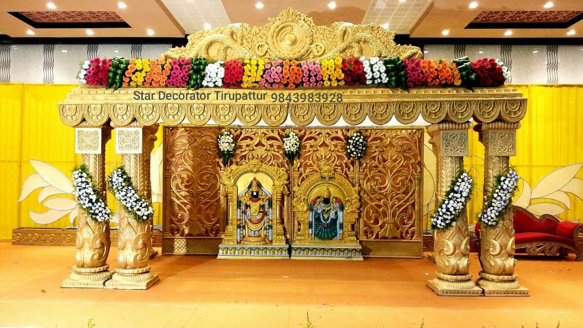 Wedding entrance decoration