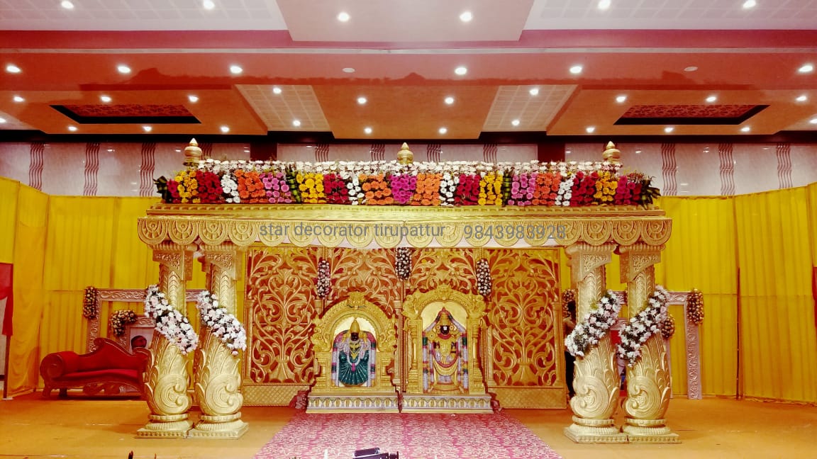 Couple seating decoration